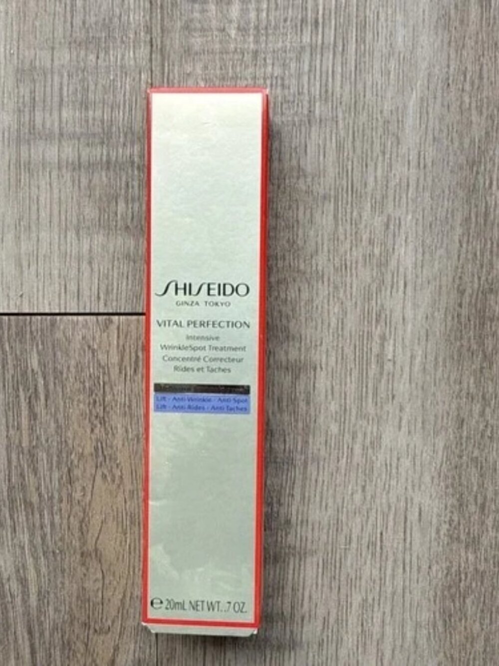 Shiseido Vital Perfection WrinkleSpot Treatment 0.7 oz 20ml Anti Aging Serum